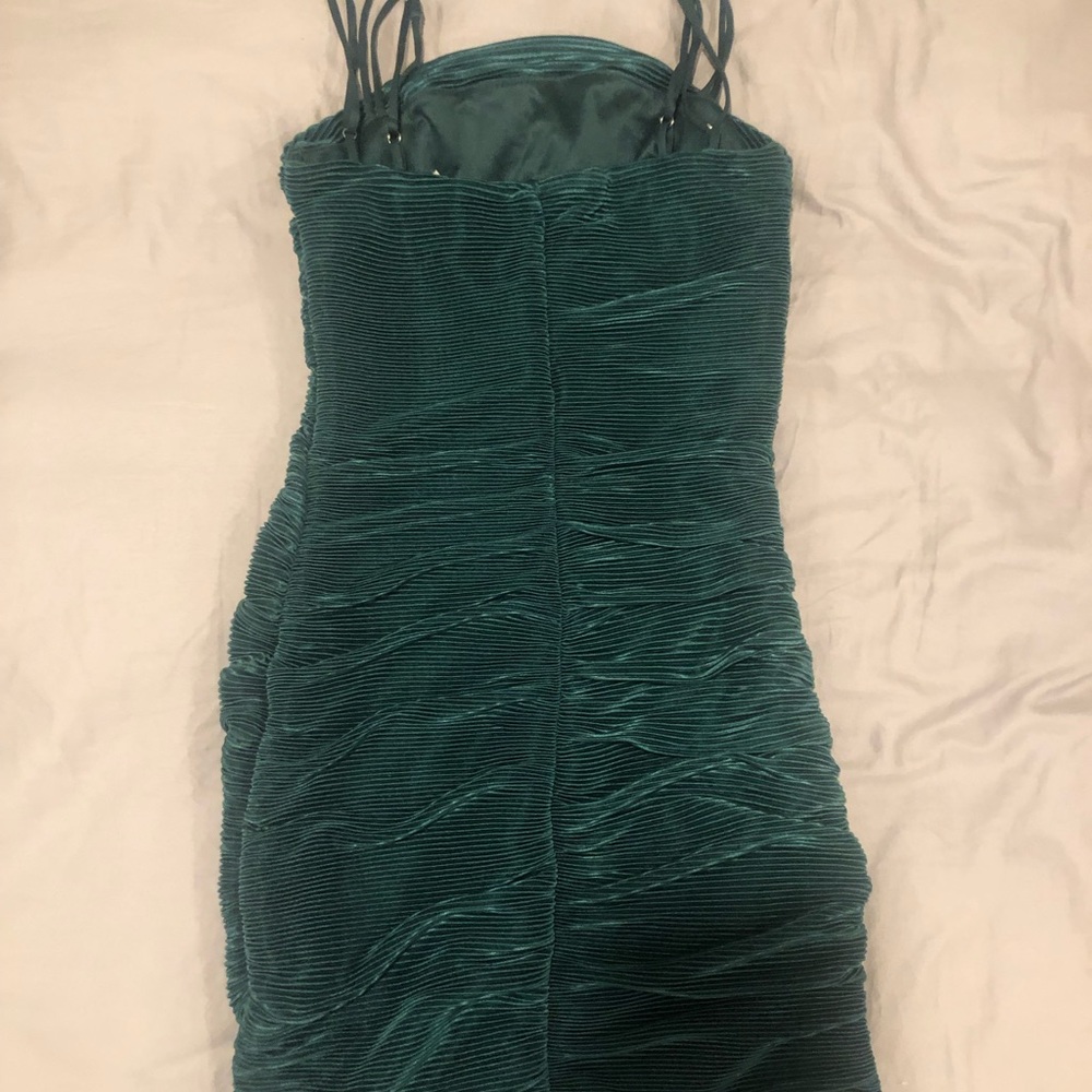 LucyInTheSky Emerald green mini dress - all offers welcome